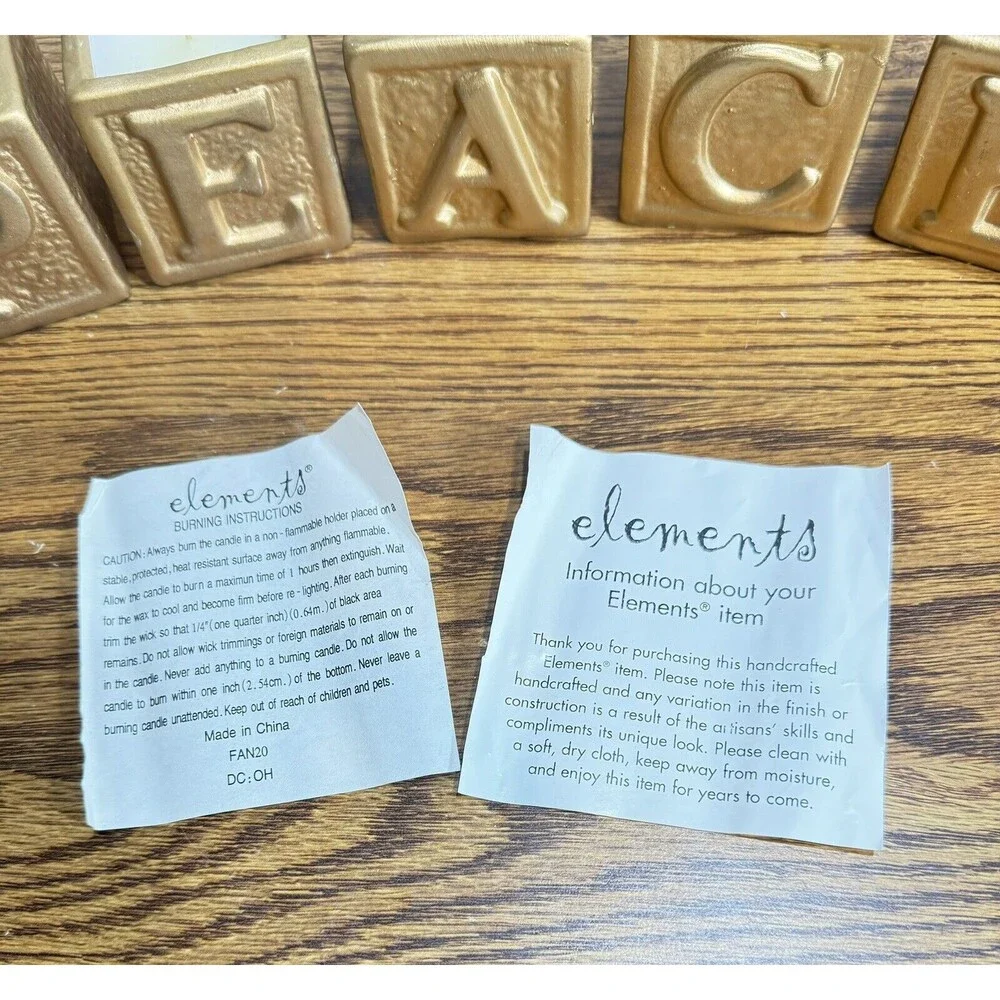 N/A elements peace
